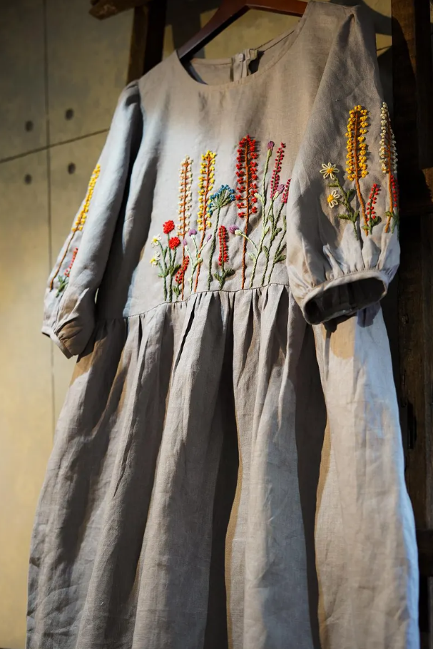 Hand Embroidered Dress